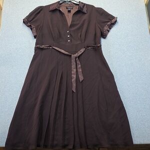 Signature by Robbie Bee brown classy dress size 20W